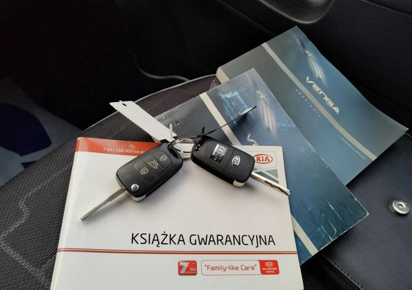 Kia Venga cena 30700 przebieg: 149000, rok produkcji 2013 z Świdwin małe 154